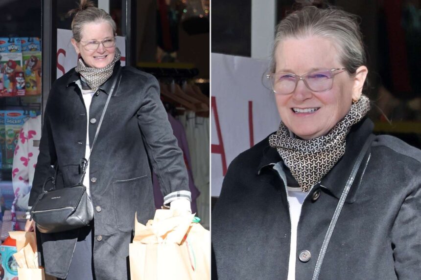 Bridget Fonda Spotted Shopping in Los Angeles for First Time in Years