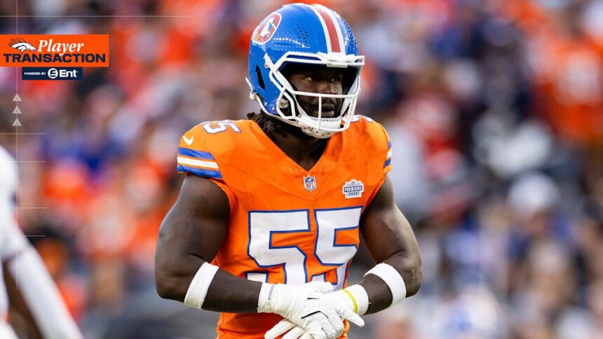 Broncos Promote Jordan Turner to Active Roster Ahead of Week 15