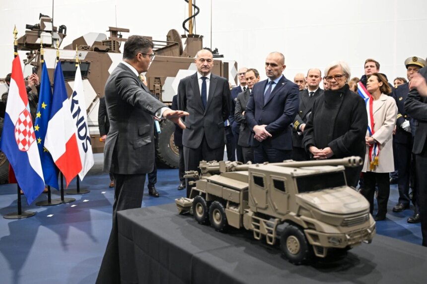 Croatia Signs Contract for 18 CAESAR Howitzers and 15 Serval Armored Vehicles 1 Croatia Signs Contract for 18 CAESAR Howitzers and 15 Serval Armored Vehicles