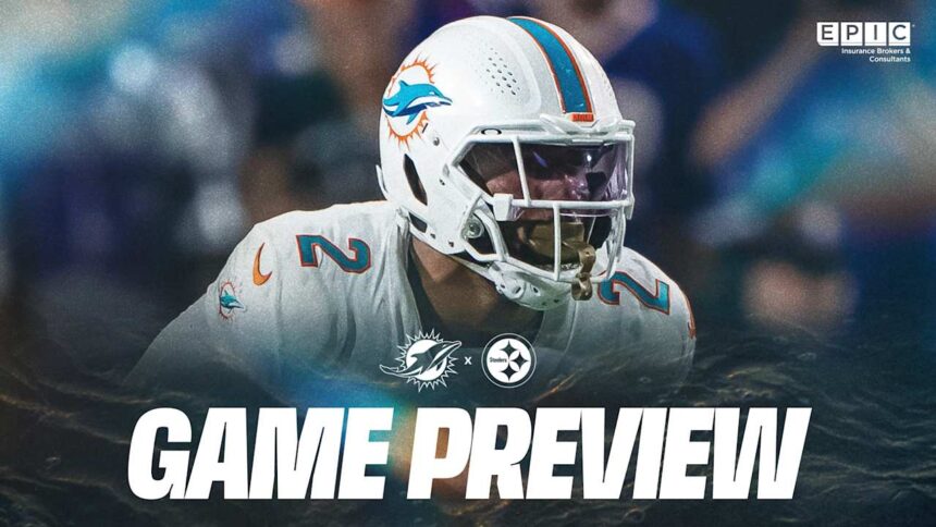 Dolphins Aim for Sixth Straight Win Against Steelers in Monday Night Showdown