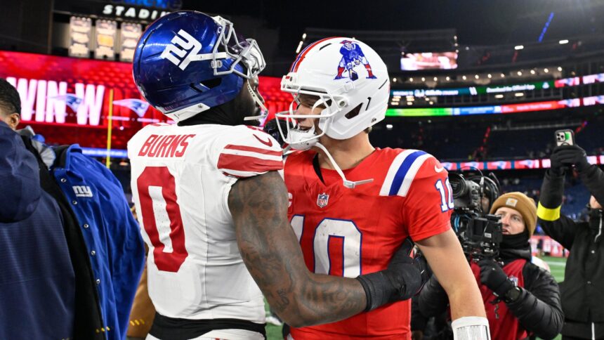 Drake Maye Tops QB Stock Market After Strong Performance Against Giants 1 Drake Maye 11