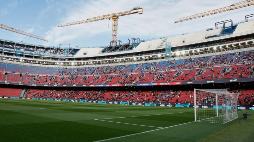 FC Barcelona kehrt nach Umbauphase ins Camp Nou zurück für Champions-League-Spiel gegen Eintracht Frankfurt