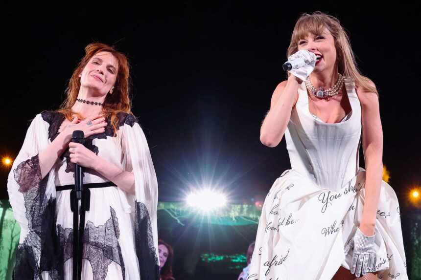 Florence Welch Reflects on Performing with Taylor Swift in New Docuseries