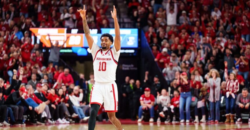 Nebraska Dominates Creighton with 71-50 Win to Improve to 9-0