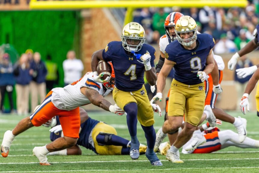 Notre Dame's Jeremiyah Love Reflects on Team's Decision to Skip Bowl Game Following CFP Snub