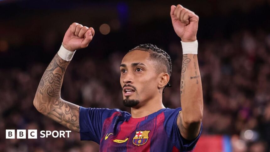Raphinha's Brace Secures Victory for Barcelona Against Osasuna