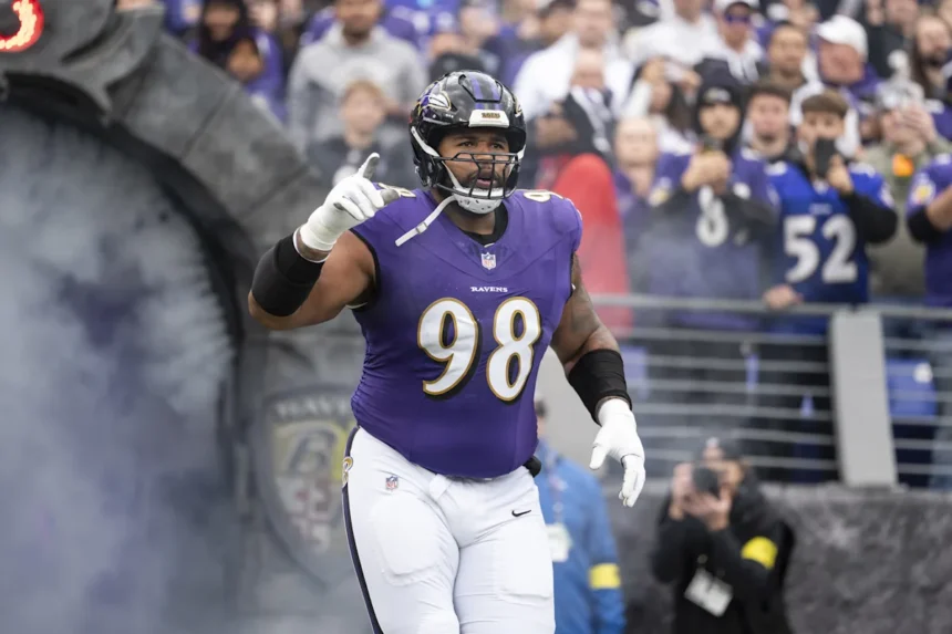 Ravens Sign Defensive Tackle Travis Jones to Three-Year, $40.5 Million Extension