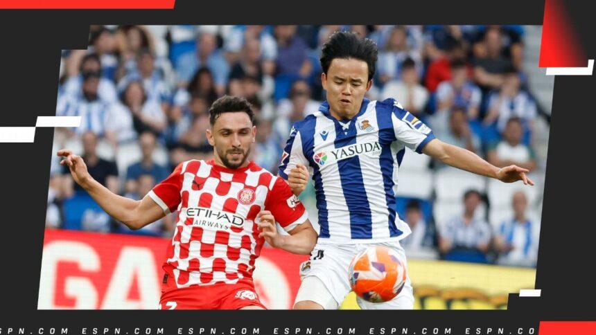 Real Sociedad se enfrenta a Girona en la jornada 16 de LaLiga 2025/26 1 Real Sociedad se enfrenta a Girona en la jornada 16 de LaLiga 2025/26