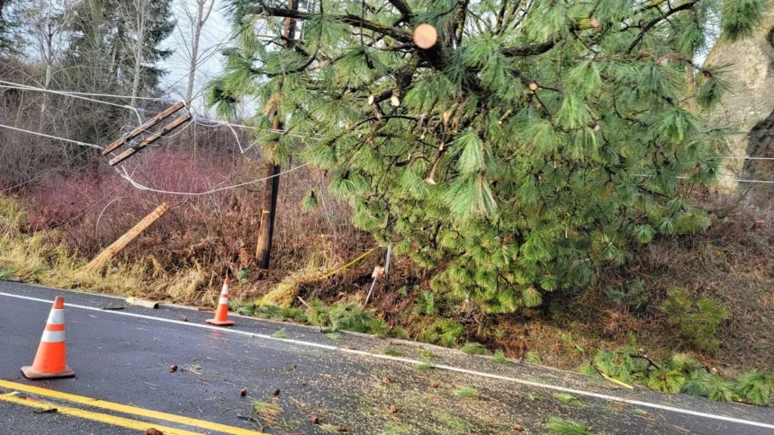 Severe Weather Causes Widespread Power Outages in Chelan County