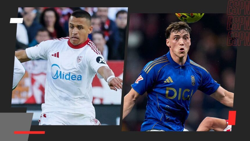 Sevilla se enfrenta a Real Oviedo en LaLiga buscando salir de la zona media de la tabla