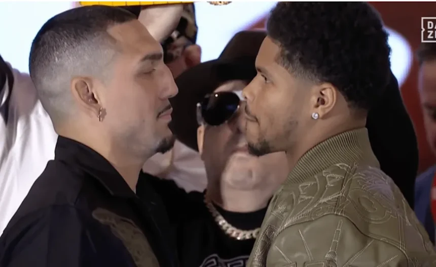 Teofimo Lopez and Shakur Stevenson Face Off Ahead of Championship Title Fight on January 31