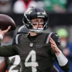 Undrafted Quarterback Brady Cook to Start for Jets Against Jaguars in Week 15