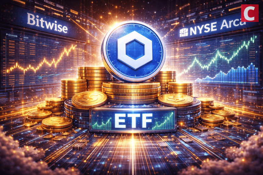 bitwise launches chainlink etf on nyse arca enters competition with grayscale