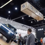 2248364857 los angeles ca rivian at the los angeles auto show at the los angeles convention center o