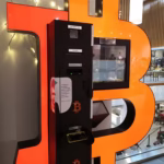 2251213026 madrid spain bitcoin atm at the arturo soria plaza shopping centre on december 8 2025 in