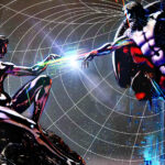 Digital Connection Touch Space Bridge Glitch Creation Unbranded web