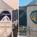 Paramount Warner Bros Water Towers