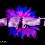 Partnership Fistbump Handshake explosion Dust Energy Celebration