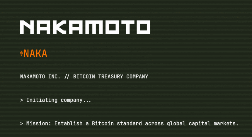 Nakamoto Signs $107.3 Million Deal to Acquire Bitcoin Magazine and UTXO Management 1 Screenshot 2025 07 22 095211