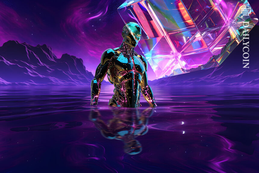 block chain blockchain cube tech crypto appear magic unbranded web