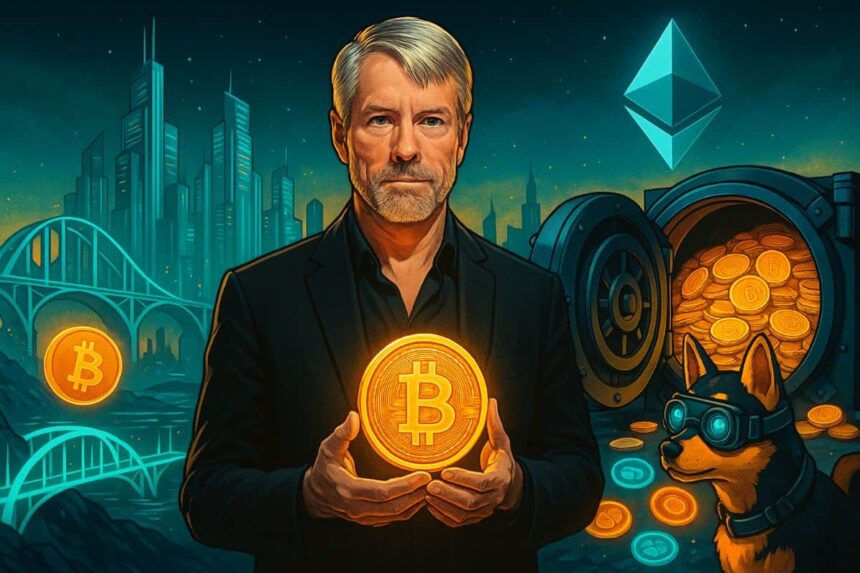 Michael Saylor's Company Sees Bitcoin Holdings Dip Below Purchase Price 1 next crypto to 100x after saylor hints at bitcoin buy