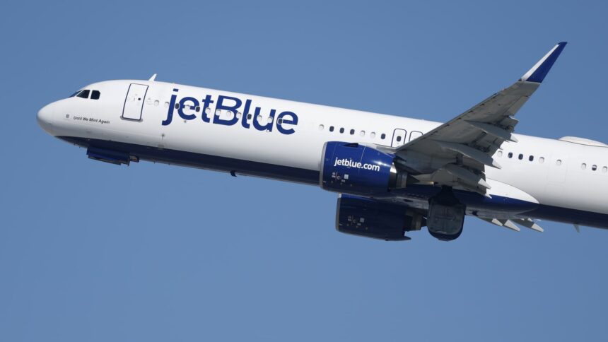 JetBlue Raises Checked Bag Fees Amid Rising Jet Fuel Costs Due to Iran War 1 108217476 1761597488937 gettyimages 2241938958 251017 lax 108