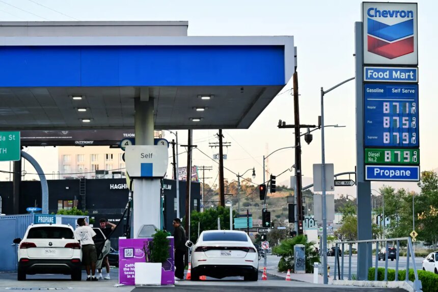 Gas Prices in California Surge to $5.70 Amidst Rising National Costs and War in Iran 1 124143439