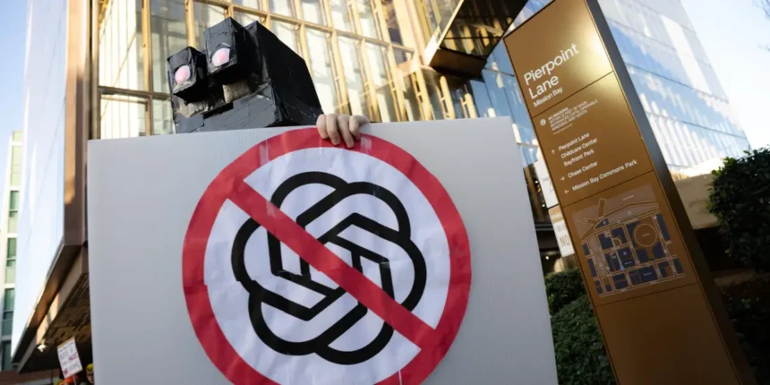 Protests Erupt Against OpenAI Over Pentagon Deal and AI Concerns 1 69a7be801fb3fcb42648df89