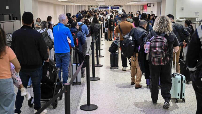 Long Airport Lines as TSA Workers Go Unpaid Amid DHS Shutdown During Spring Break 1 urlhttp3A2F2Fnpr brightspot.s3.amazonaws.com2Fb62F1b2Fdfb537d34623b7db44264cb9d2c62Fgettyim