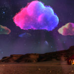Clouds Digital Solutions Desert Tent Night Sky Unbranded web