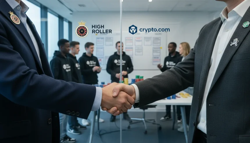 High Roller Technologies Executes Definitive Agreement with Crypto com to Enter Over 1 Trillion U S