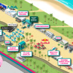 Miami GP Fan Fest Map