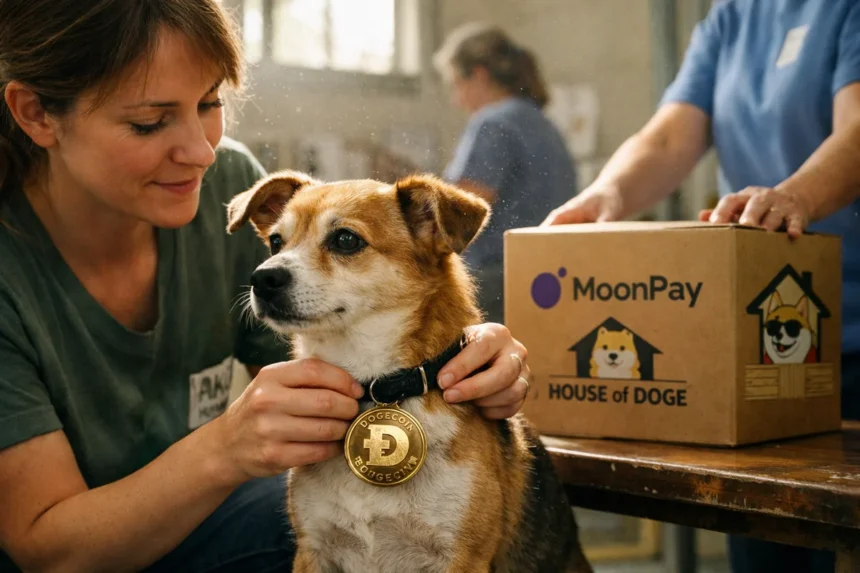 MoonPay the Dogecoin Foundation and its Corporate Arm House of Doge Donate 1 Million DOGE to the 10