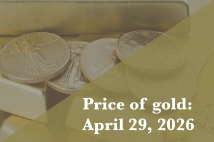 Price of Gold April 29