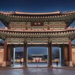 gyeongbokgung palace night seoulkorea scaled