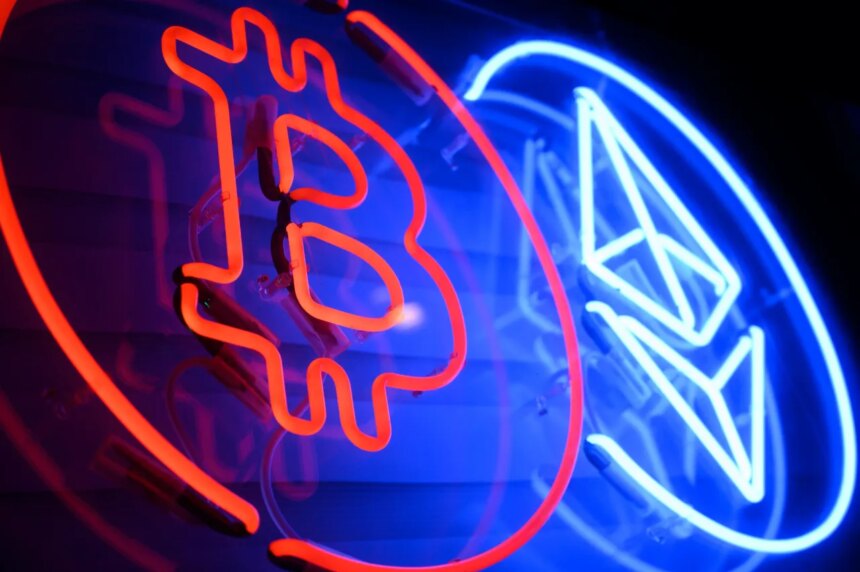 Ethereum Surges Over 9% as Crypto Market Responds to U.S.-Iran Peace Deal Talks 1 large bitcoin lights original jpg db38183cfe.webp