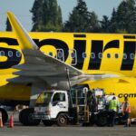 spirit airlines a320neo refuel airport 2023