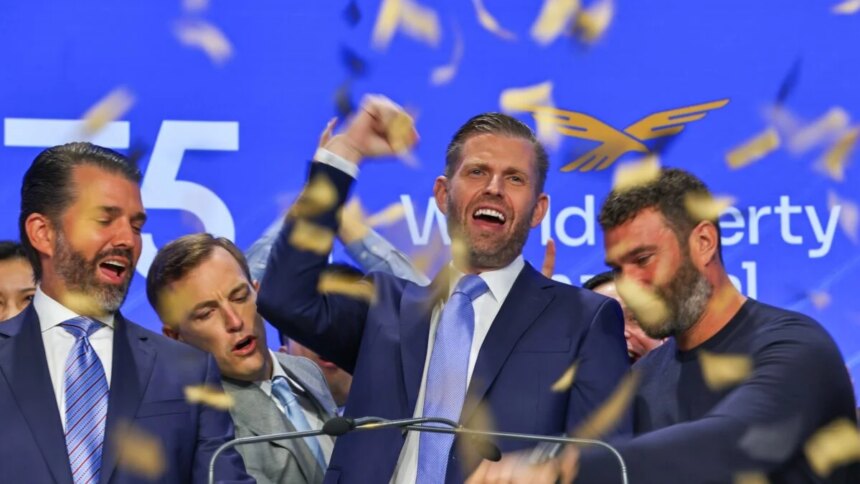 Trump Family's Crypto Project Faces Scrutiny Amidst Borrowing Controversy 1 world liberty trump eric don jr 1200x675