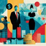 blockheadco stylised graphic showing fundraising in the finance 929e4671 1f43 4551 b8d0 5bfd818d4ee8