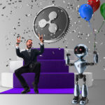 ripple coin celebrate news approve stablecoin balloons web