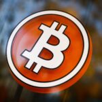 2180226955 bitcoin logo is seen on bitcoin atm in krakow poland on october 23 2024