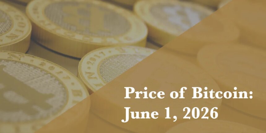 Bitcoin Price Drops to $72,145.11, Marking Significant Yearly Decline 1 Price of Bitcoin June 1
