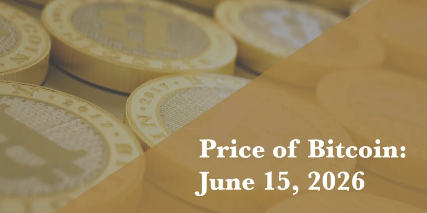 Bitcoin Price Sees Slight Increase Amid Annual Decline 1 Price of Bitcoin June 15