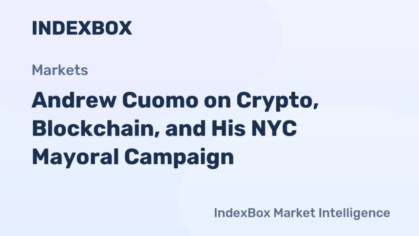 Cuomo Pushes Blockchain Integration in Final Campaign Push for NYC Mayor 1 e29e2ccf11a1e3e56a6a1fe7c54066c1