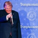 donald trump accounts pointing